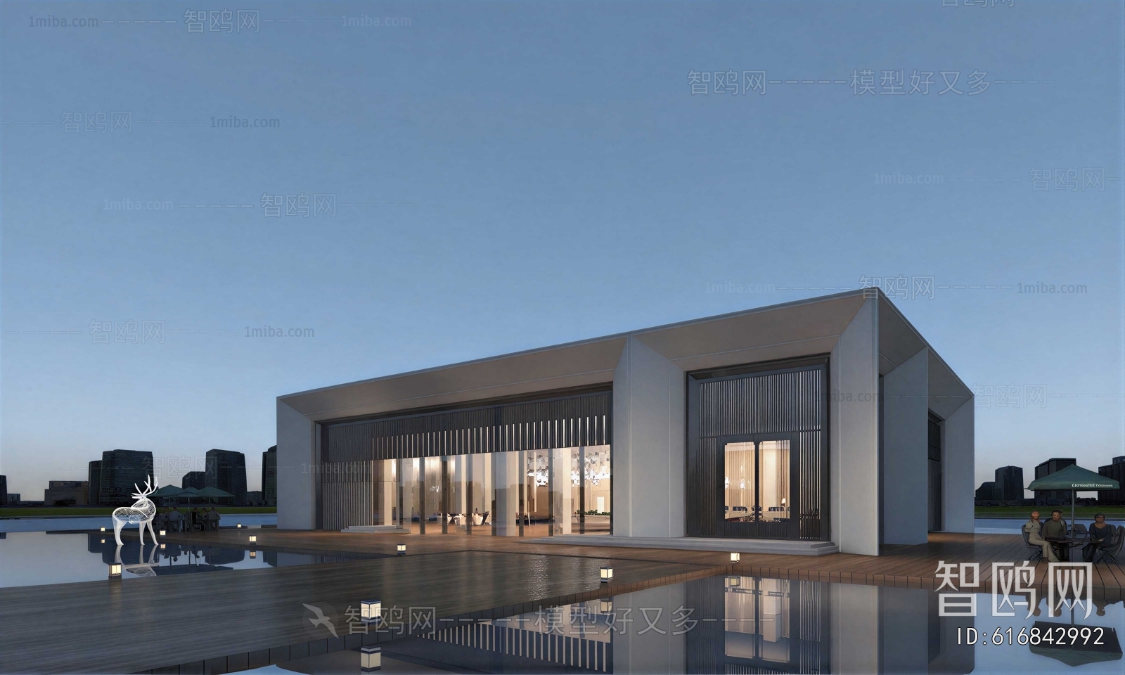 Modern Appearance Of Commercial Building