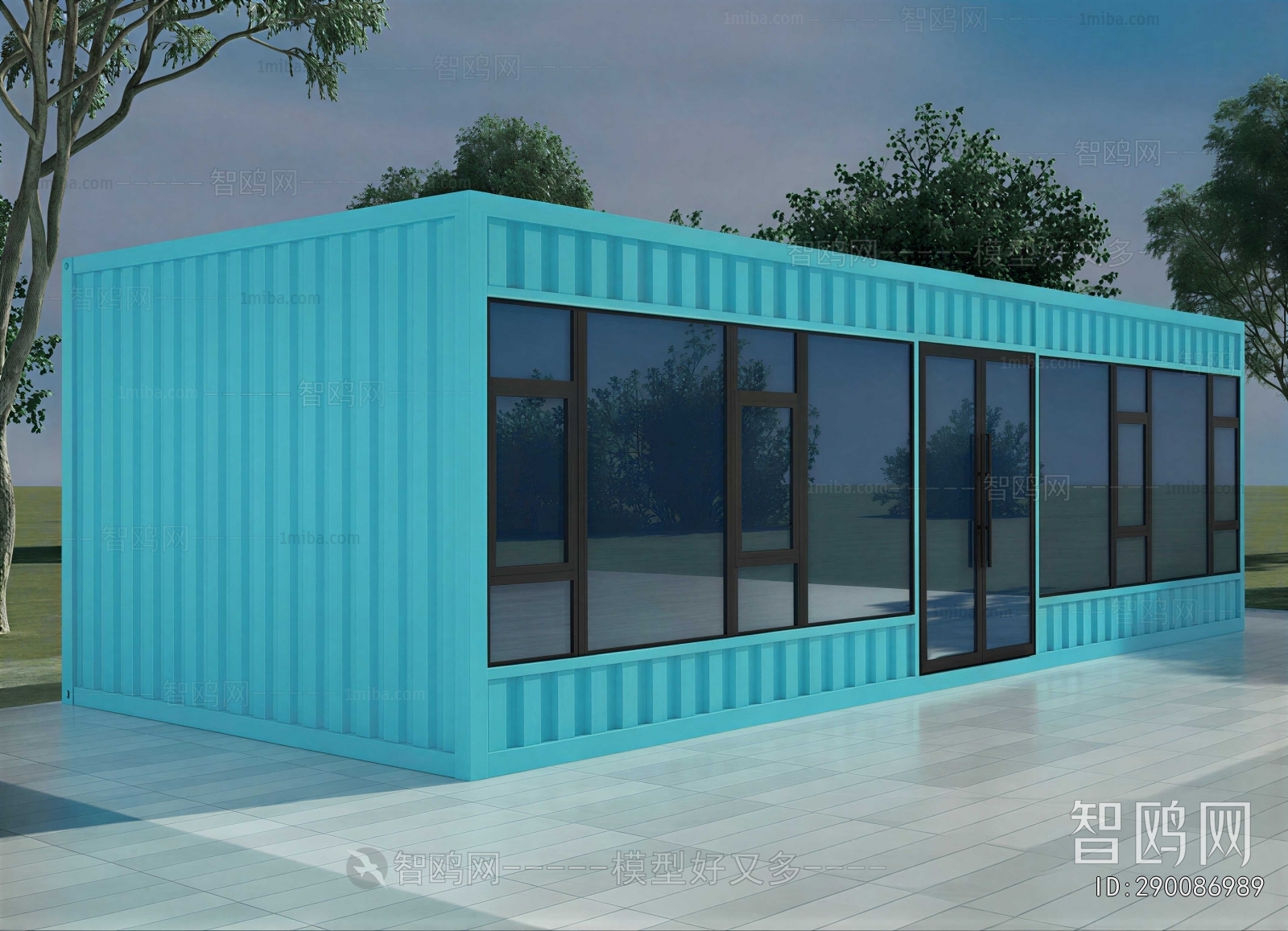 Modern Appearance Of Commercial Building