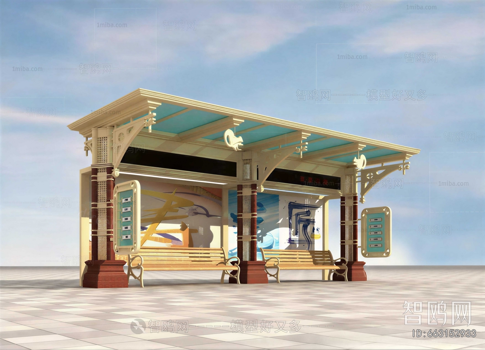 European Style Building Appearance