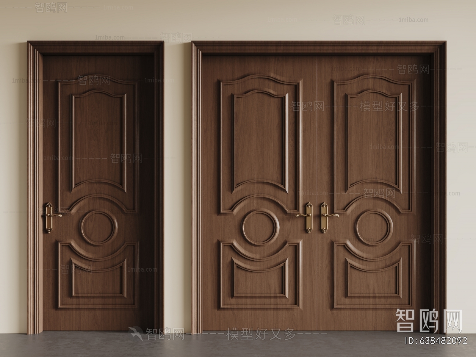 Modern Single Door
