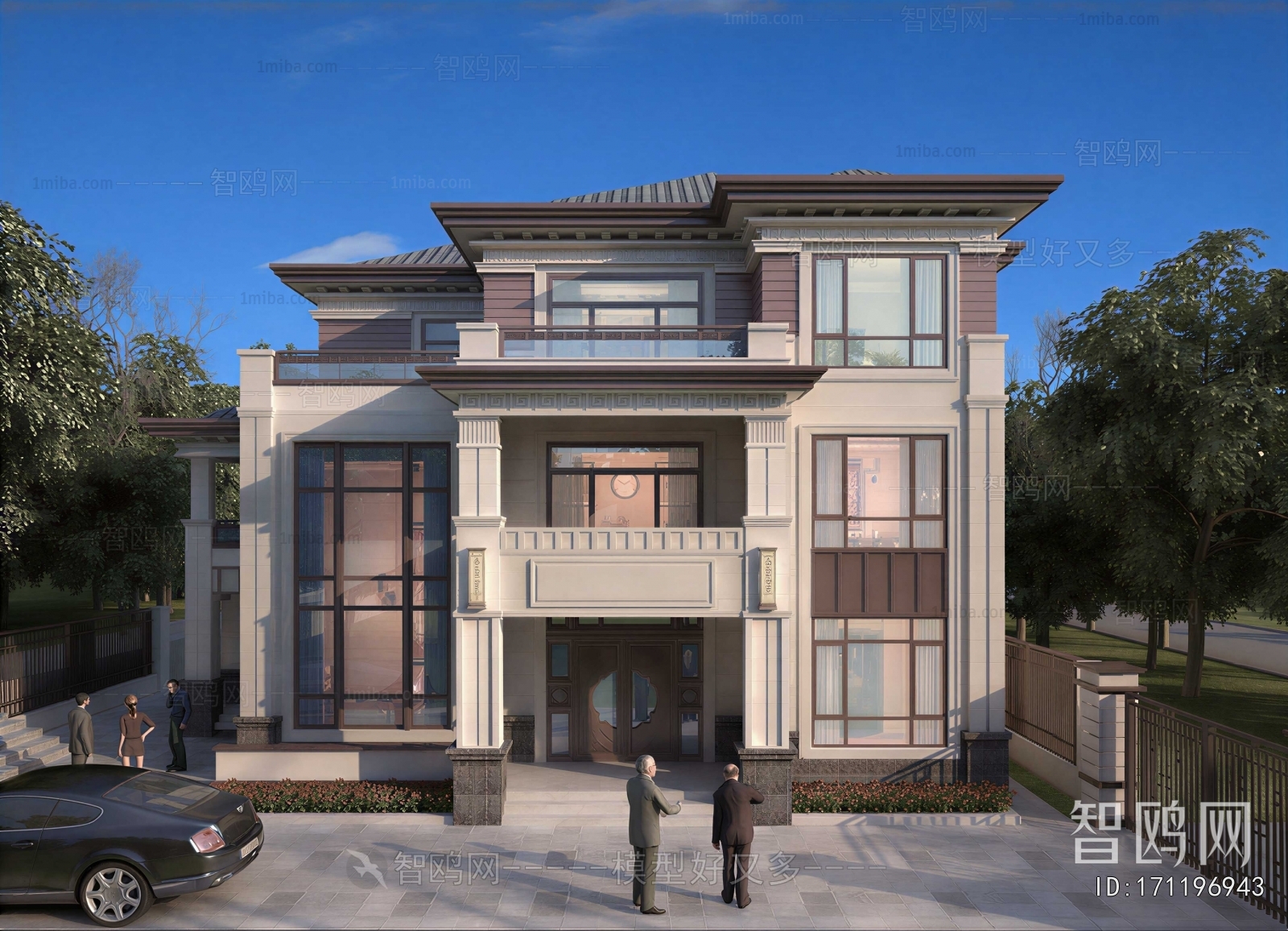 New Chinese Style Detached Villa
