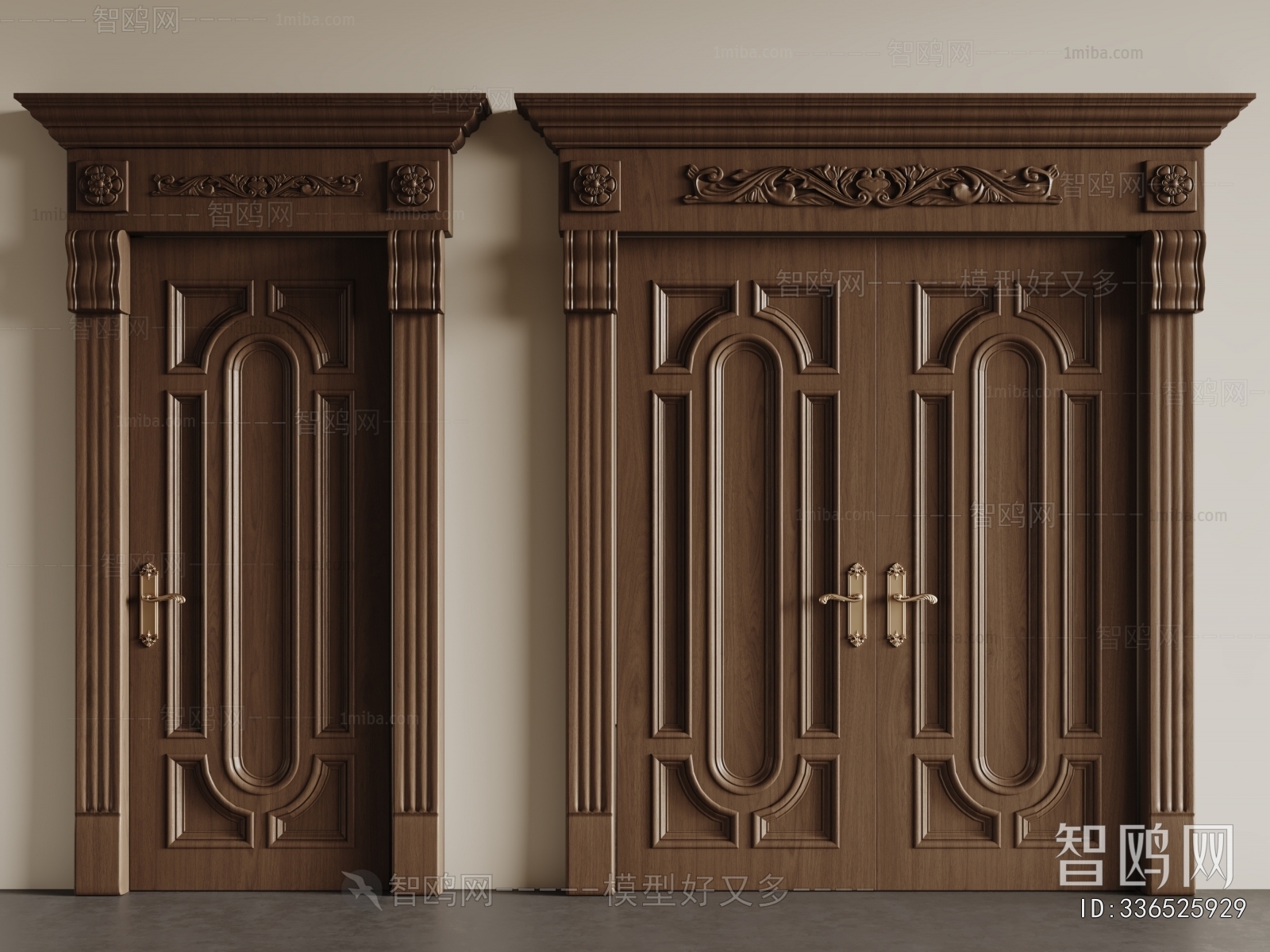 European Style Single Door
