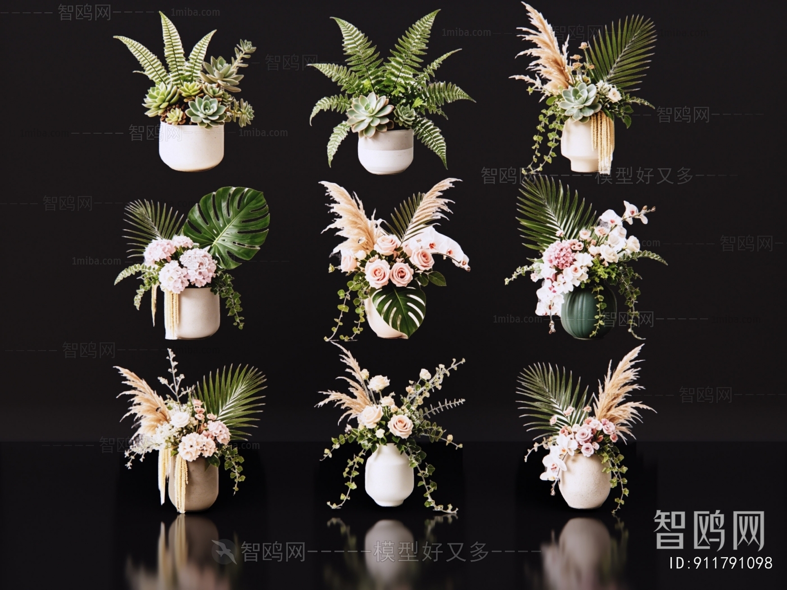 Modern Flower Arrangement