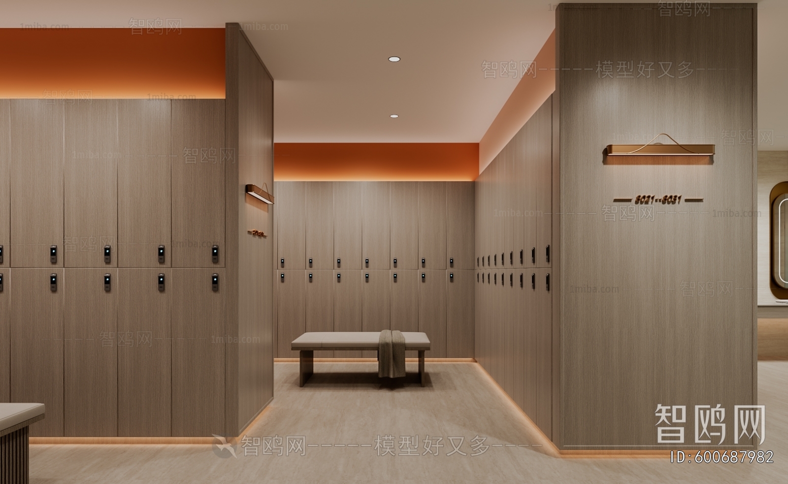 Modern Changing Room