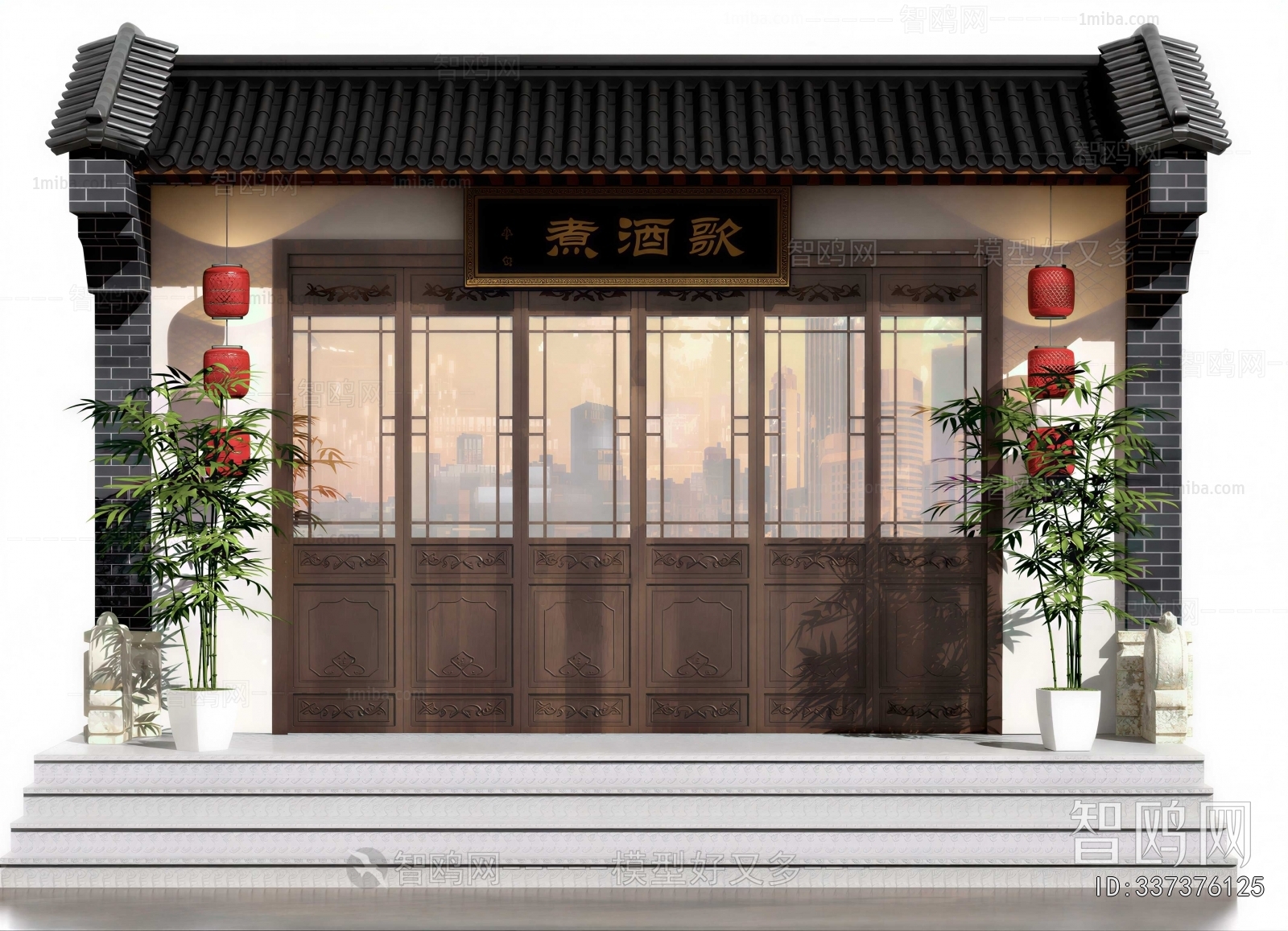 Chinese Style Facade Element