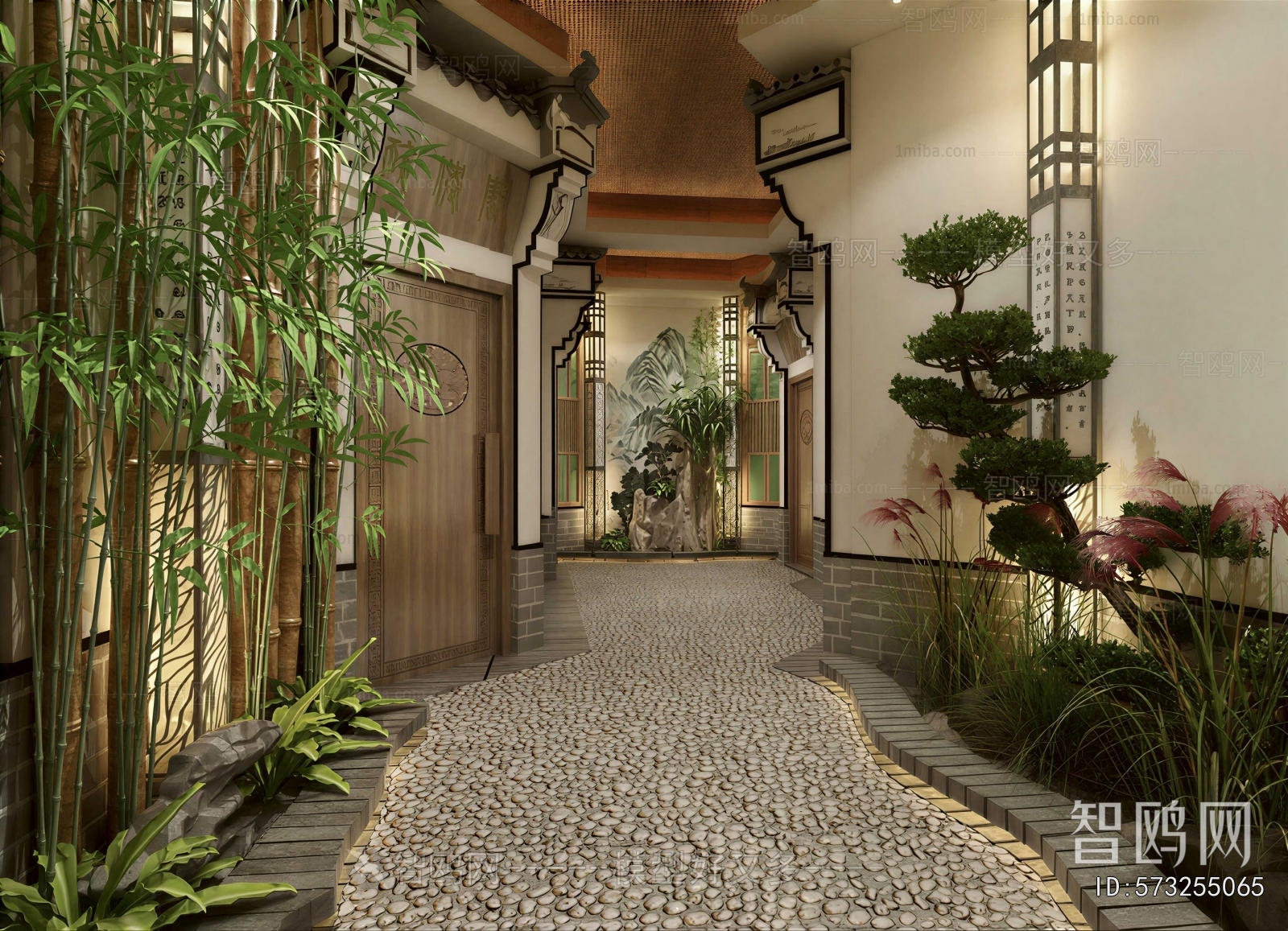 Chinese Style Courtyard/landscape