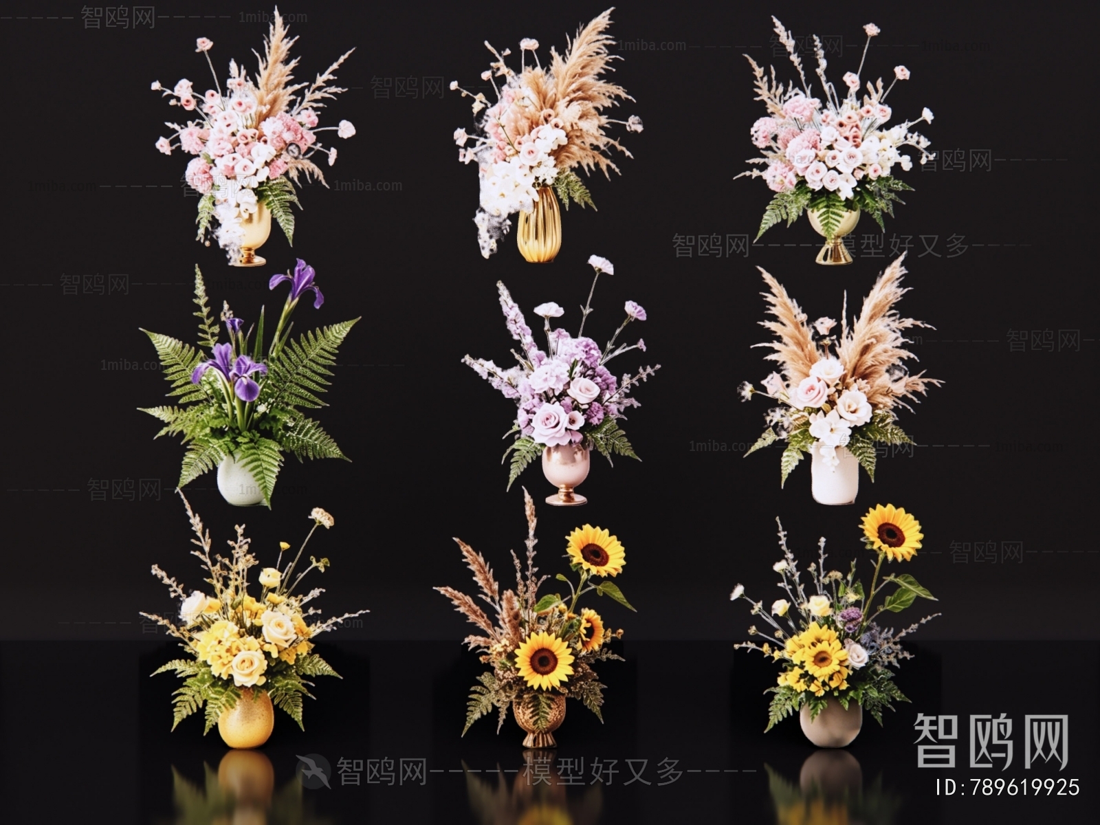 Modern Flower Arrangement
