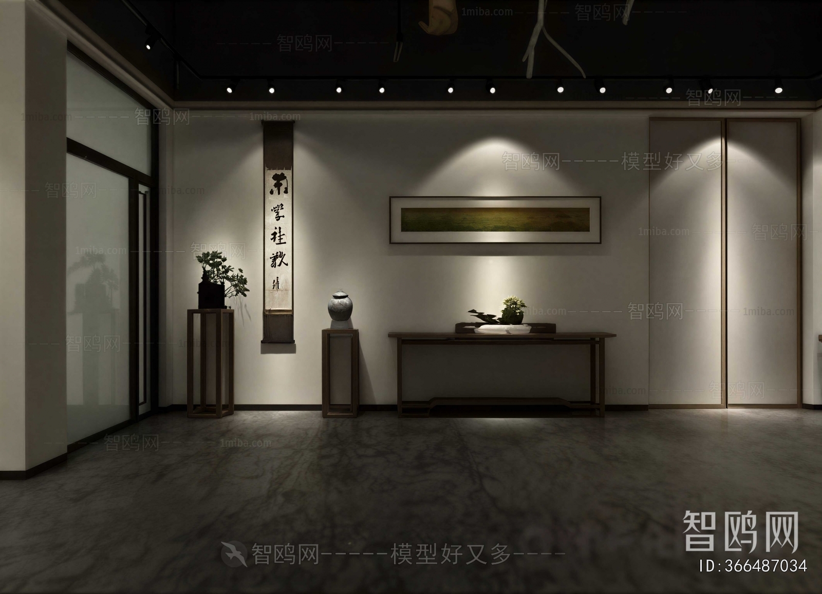 New Chinese Style Hallway