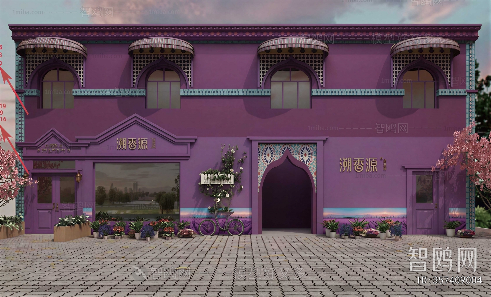 New Chinese Style Facade Element