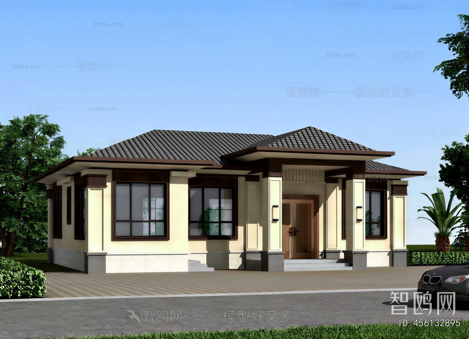 New Chinese Style Detached Villa