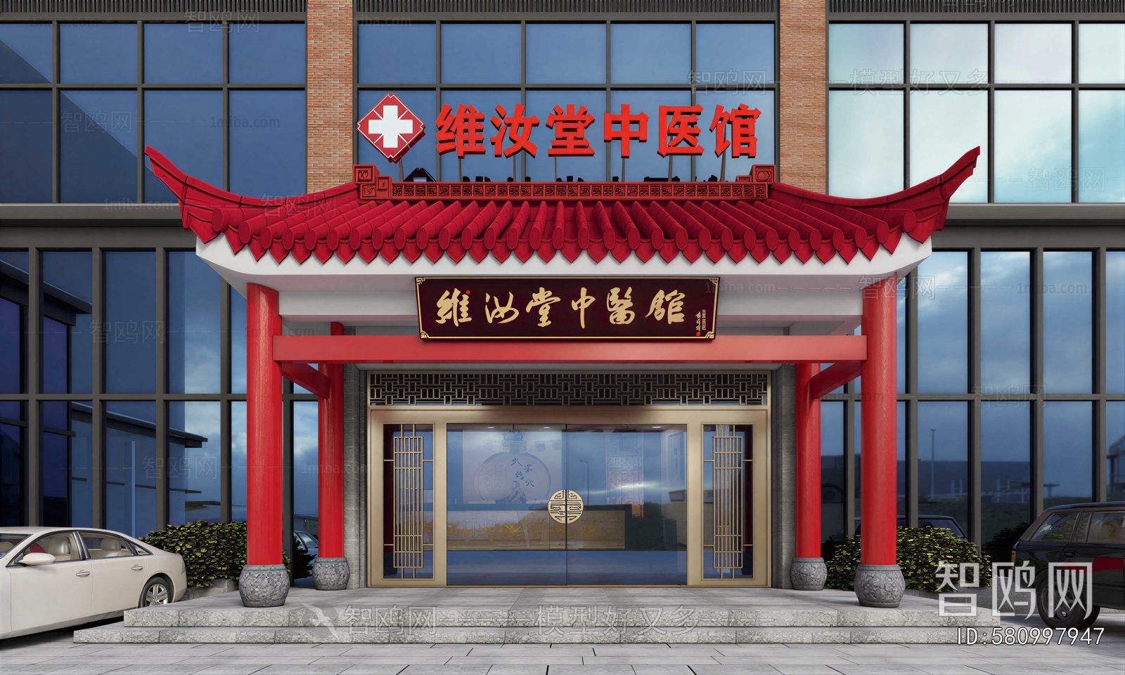 New Chinese Style Facade Element