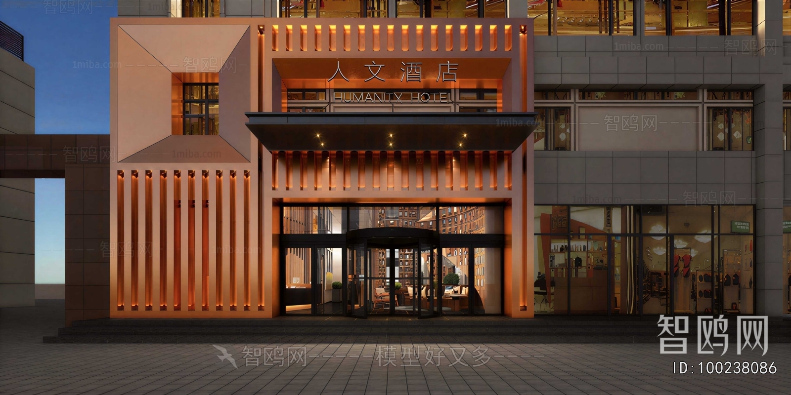 New Chinese Style Facade Element