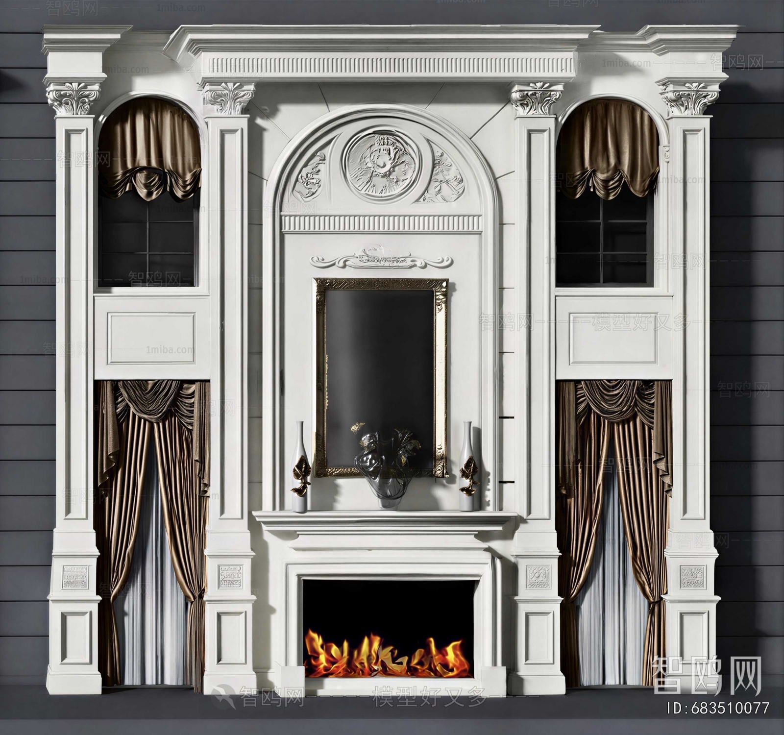 European Style TV Wall