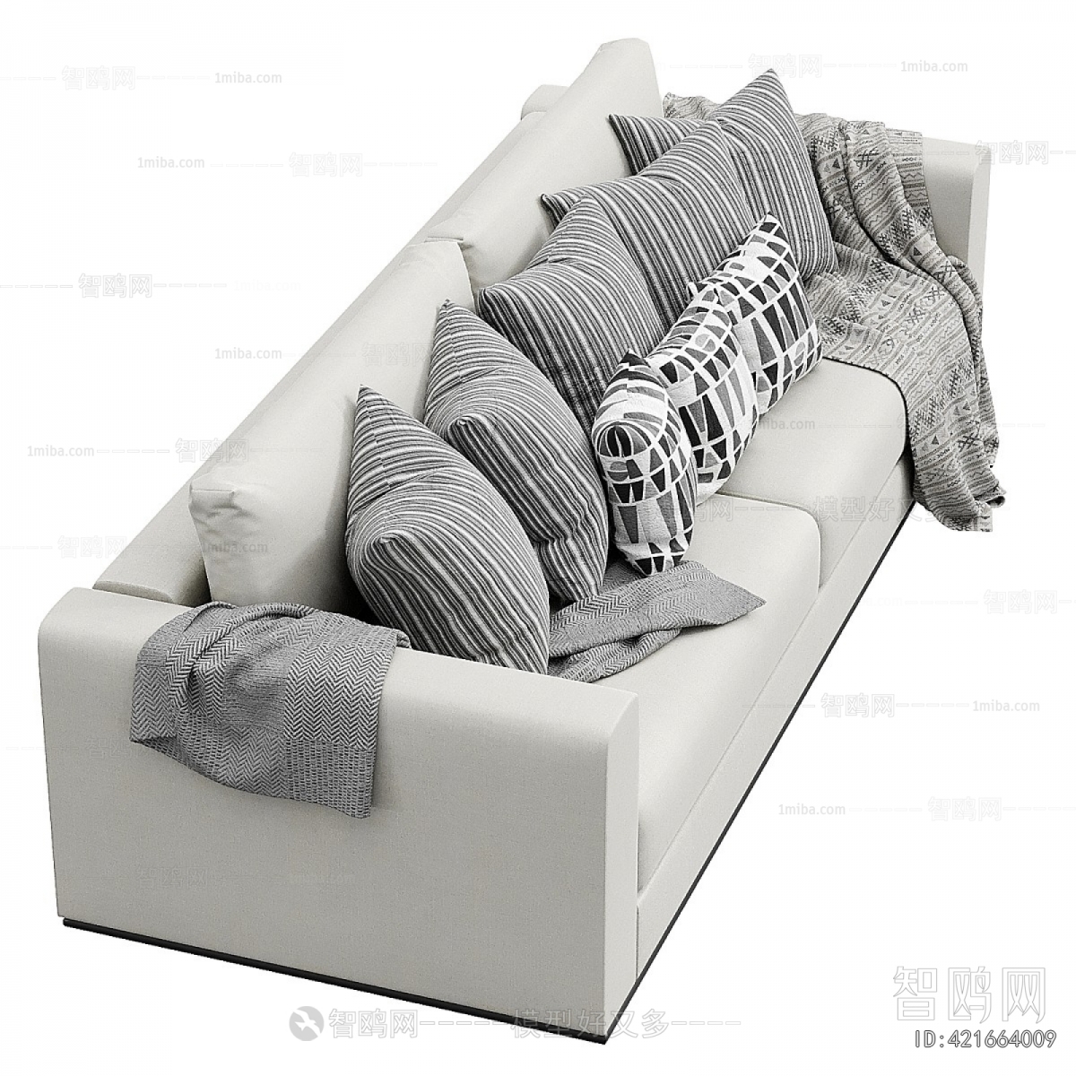 Modern Three-seat Sofa