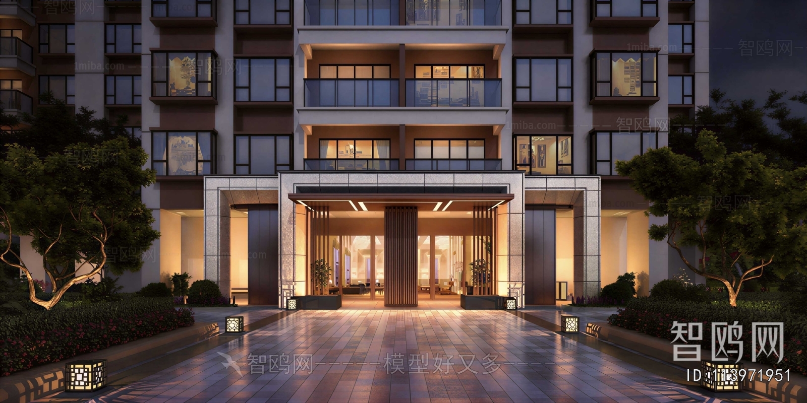 Modern Facade Element