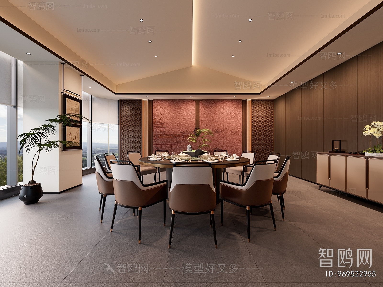 New Chinese Style Restaurant Box