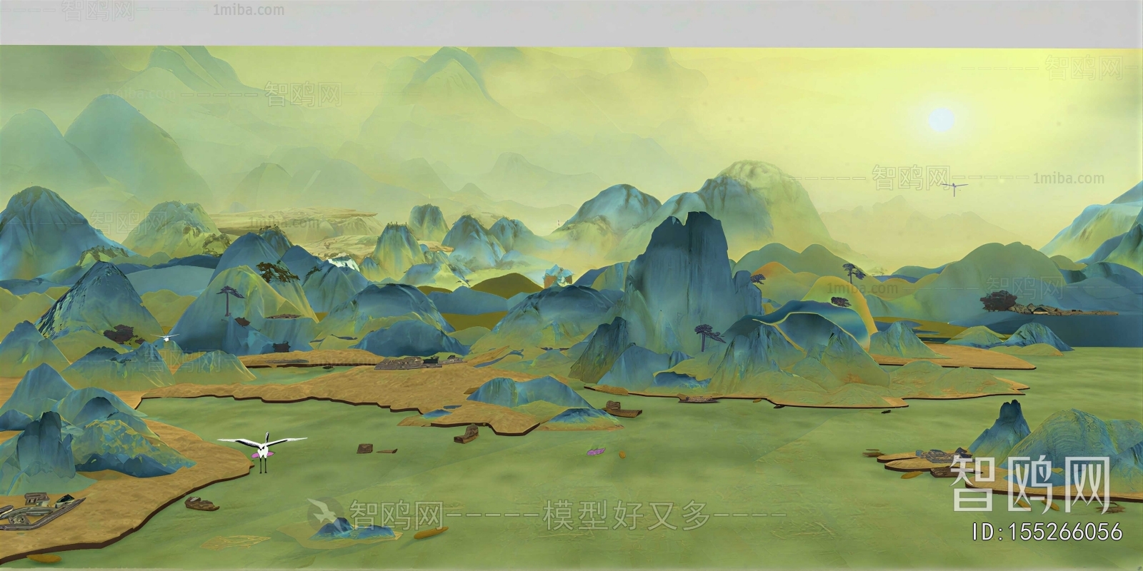 New Chinese Style TV Wall