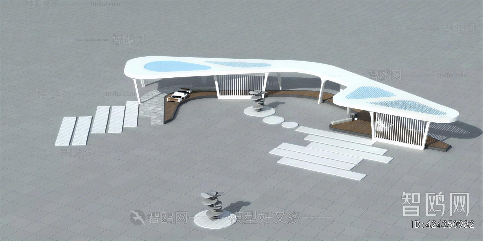 Modern Building Component