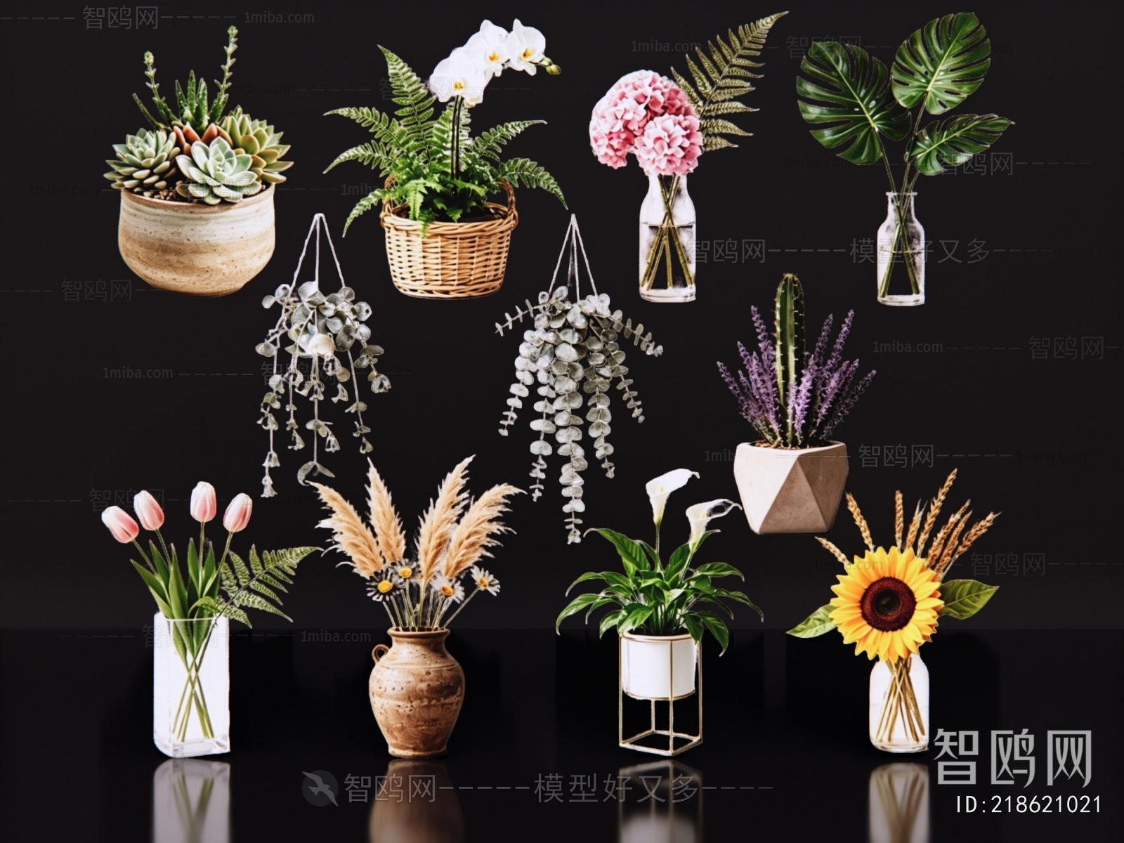 Modern Flower Arrangement