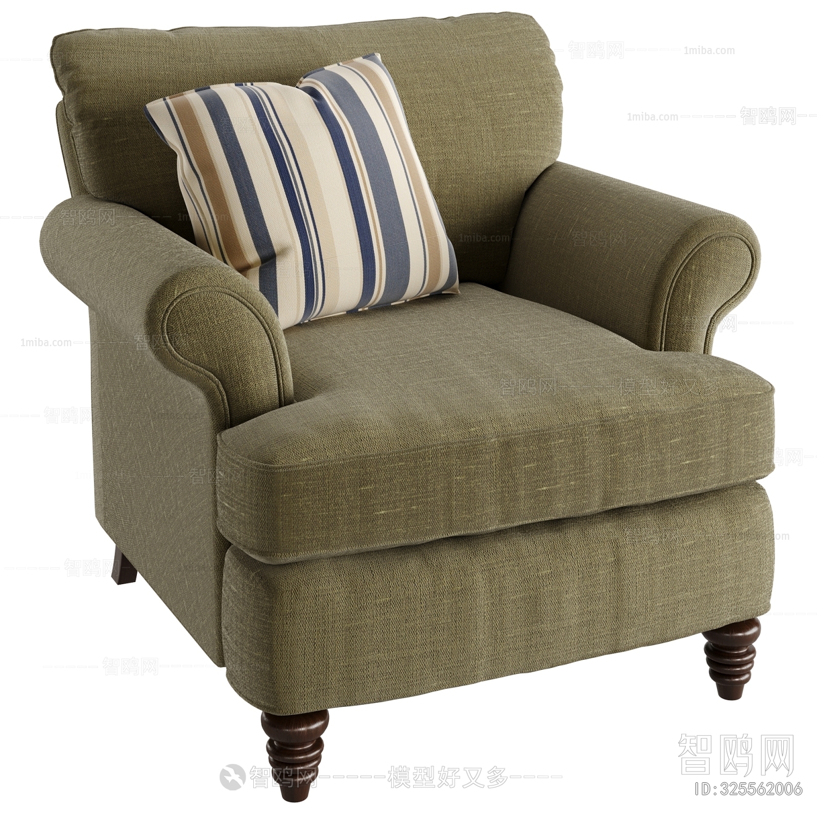 American Style Single Sofa