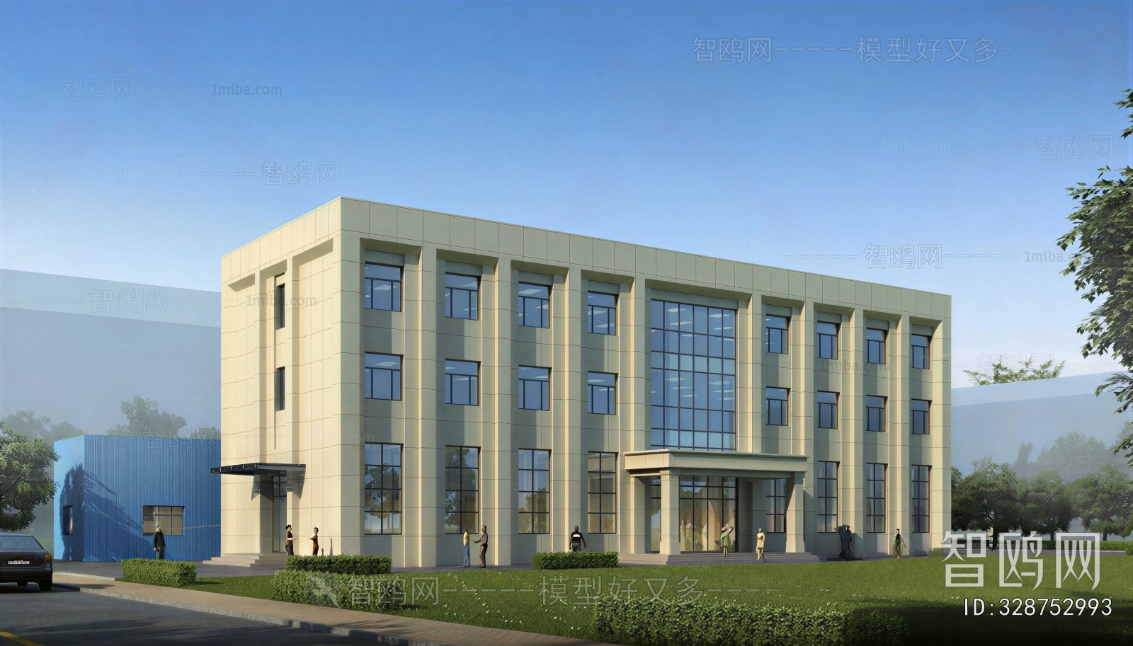 Modern Building Appearance