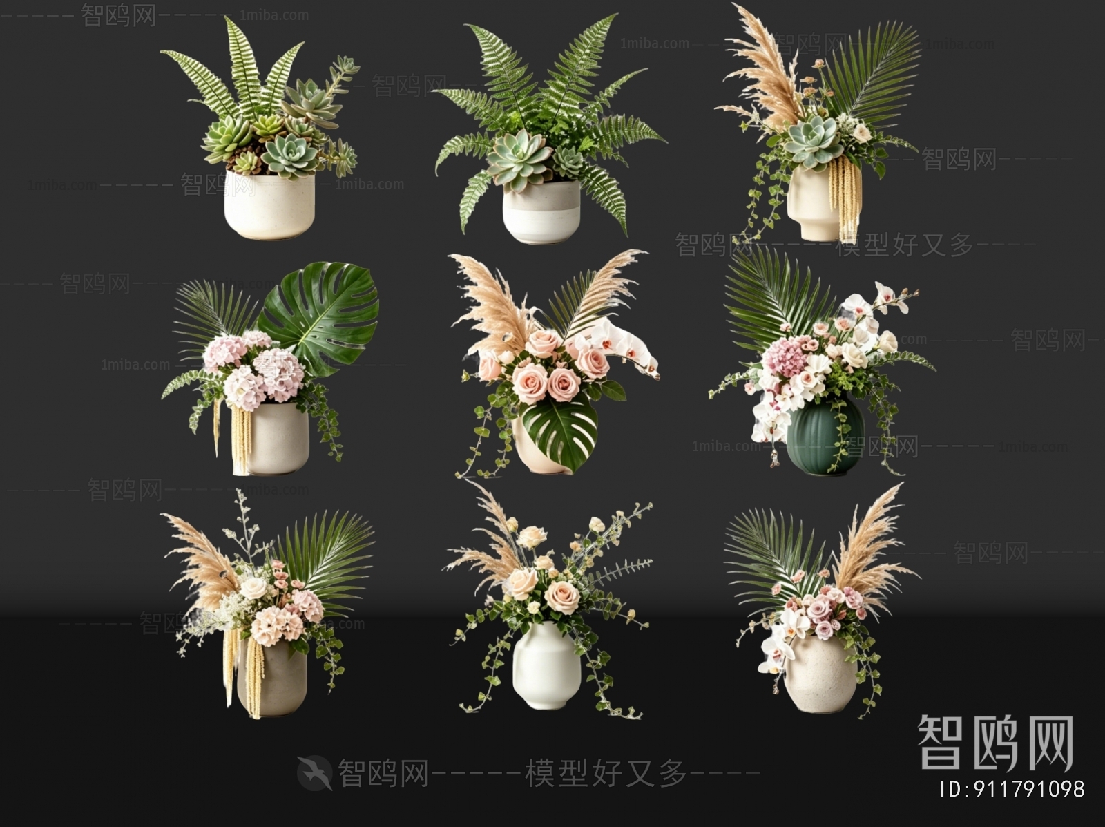Modern Flower Arrangement