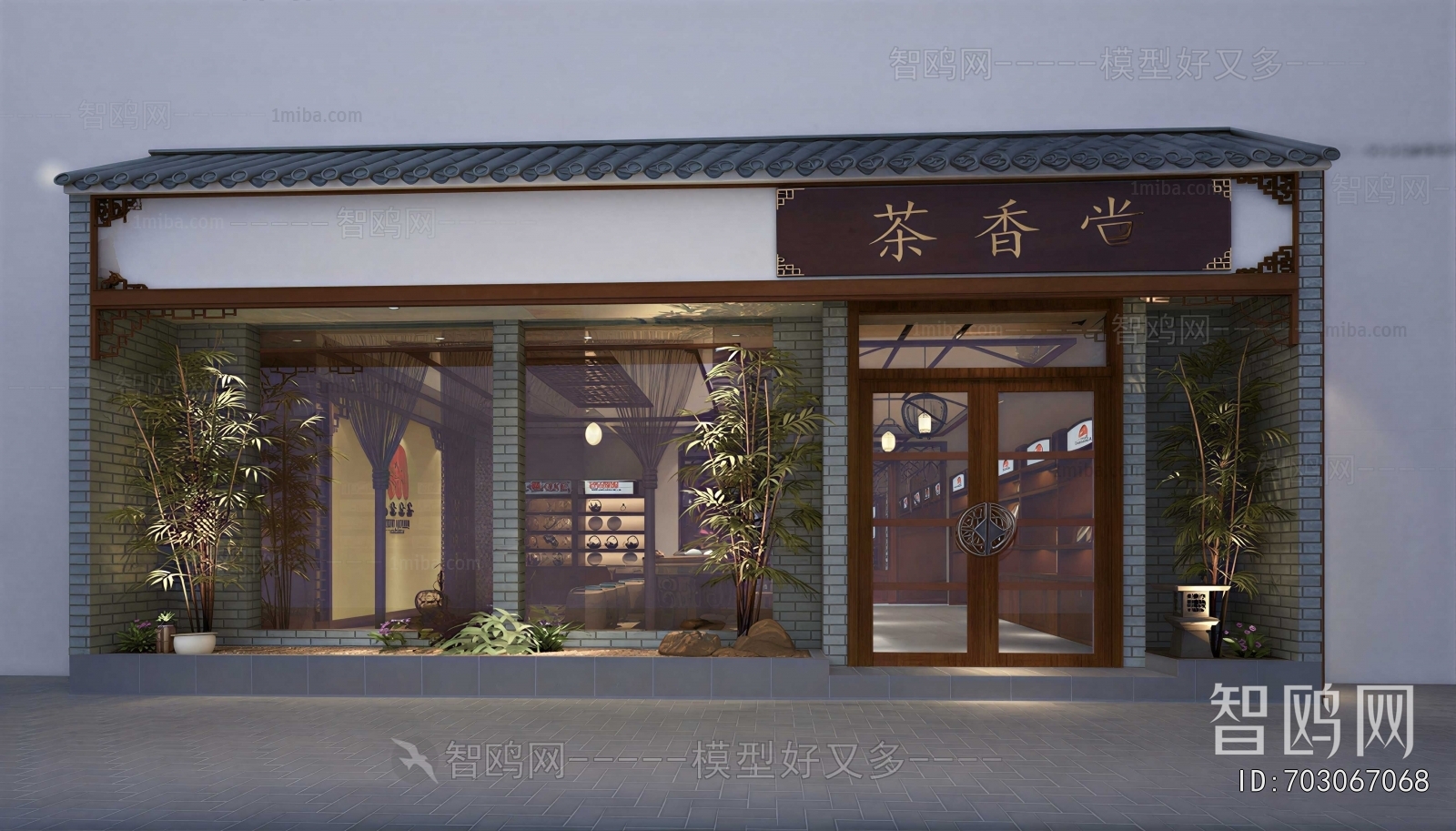 New Chinese Style Facade Element