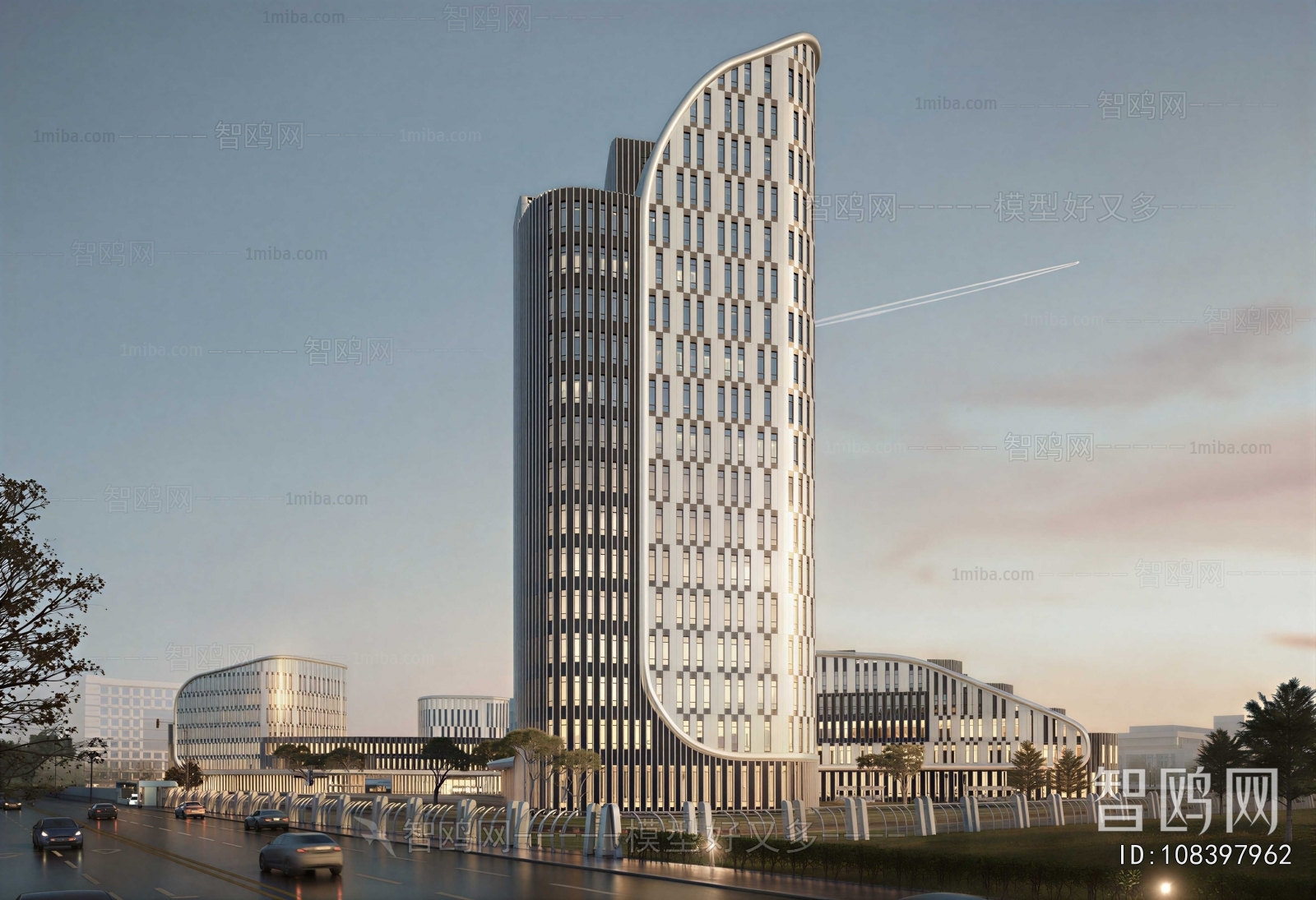Modern Appearance Of Commercial Building