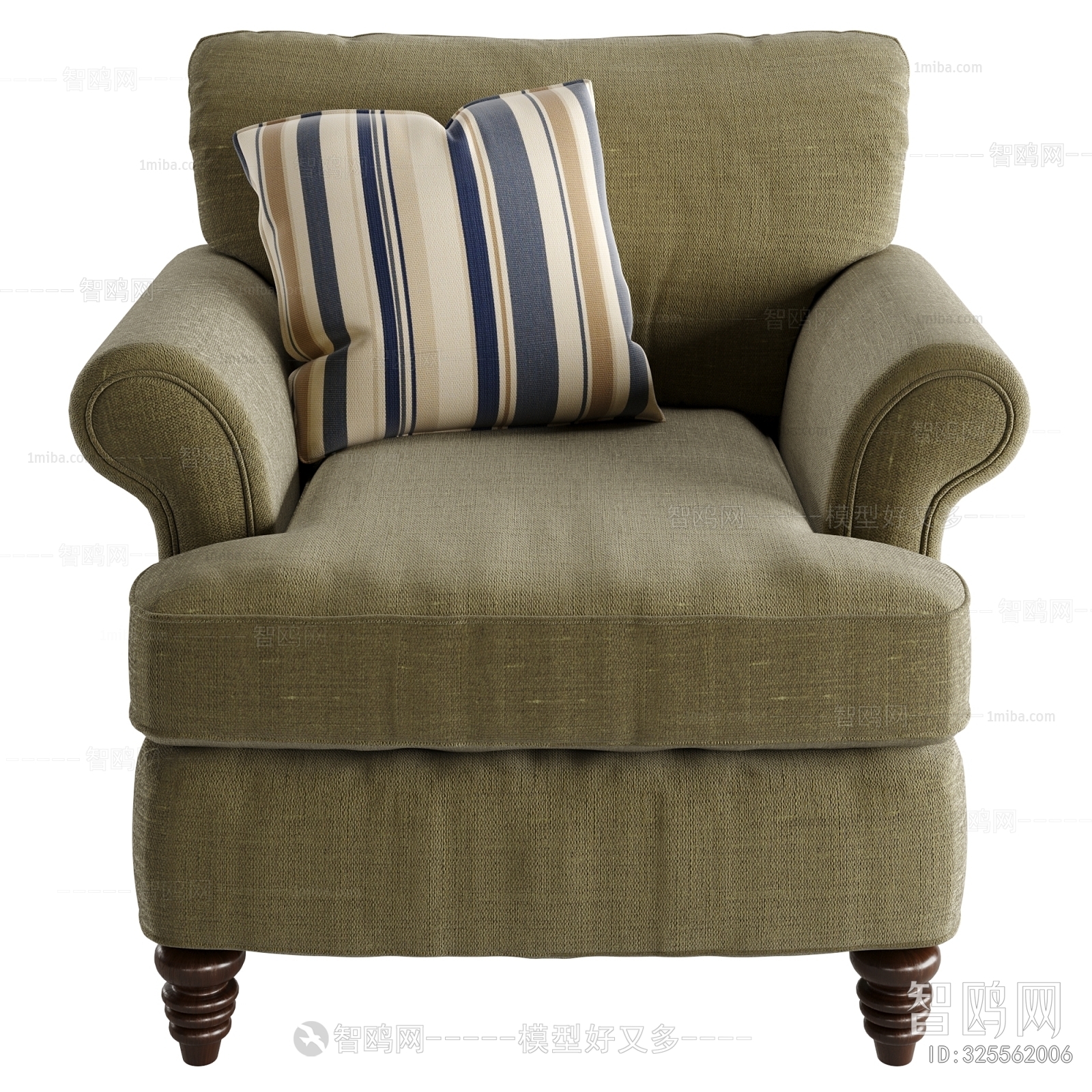 American Style Single Sofa