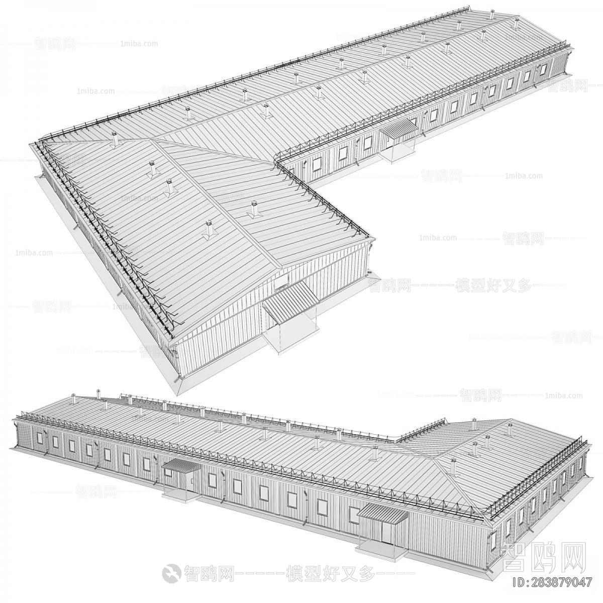 Modern Industrial Building