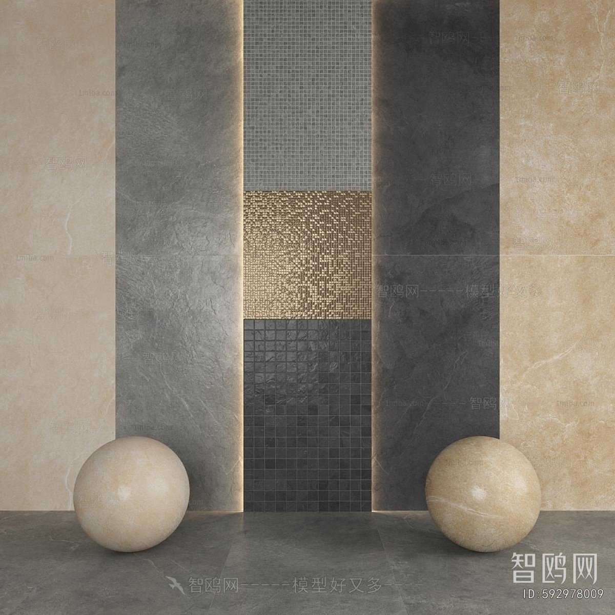 Modern Wall/floor/ceiling