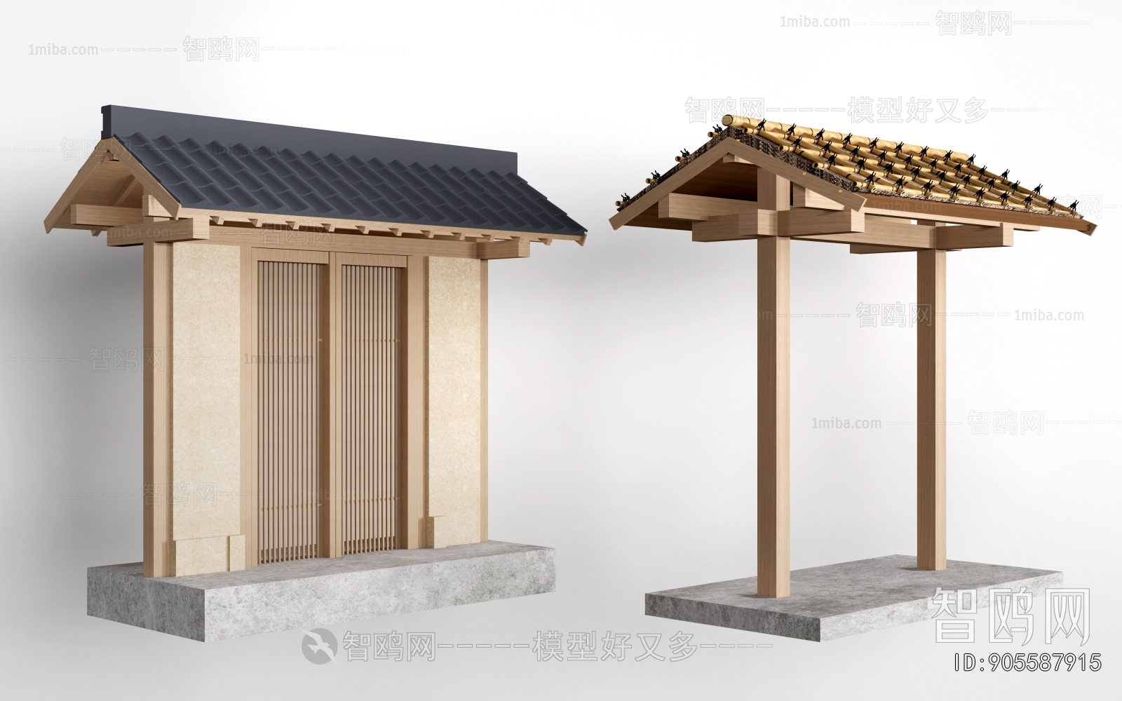 Chinese Style Facade Element