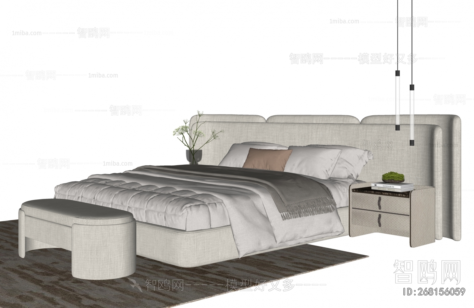 Modern Double Bed
