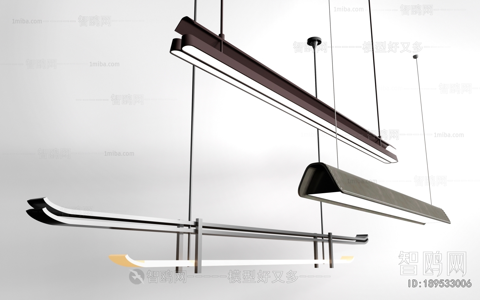 Modern Long Chandelier