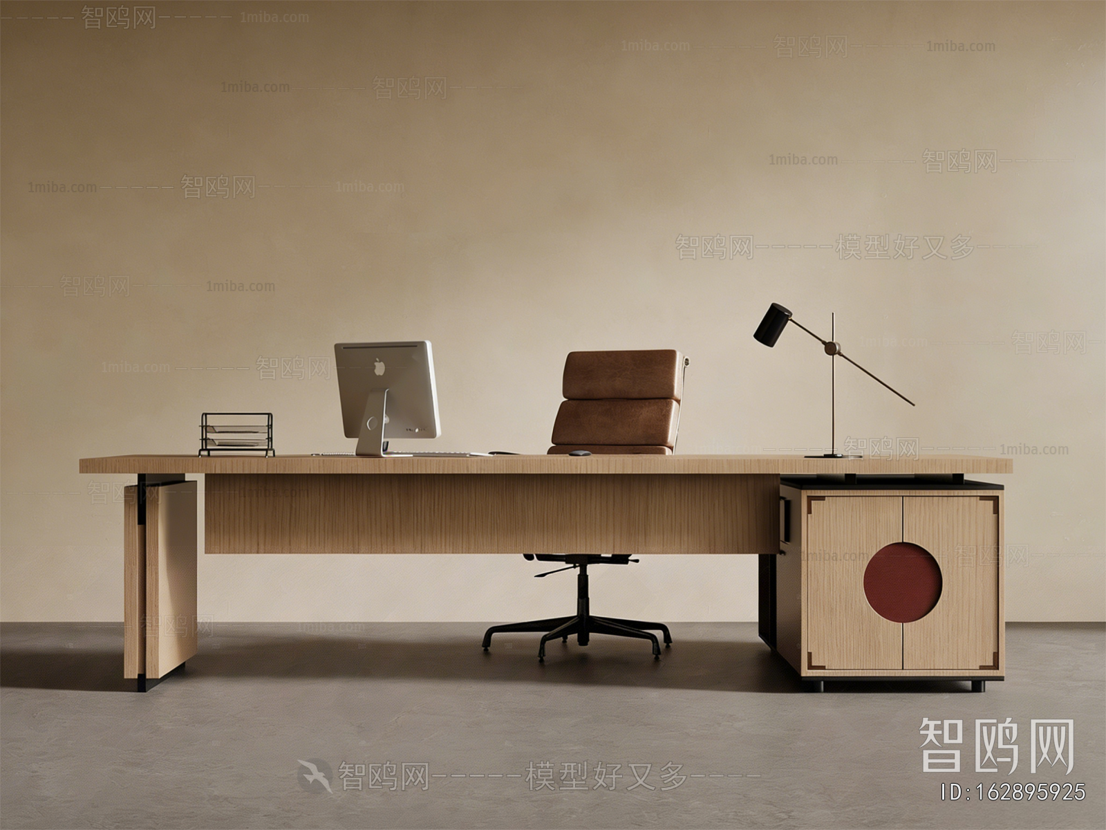 New Chinese Style Office Desk And Chair
