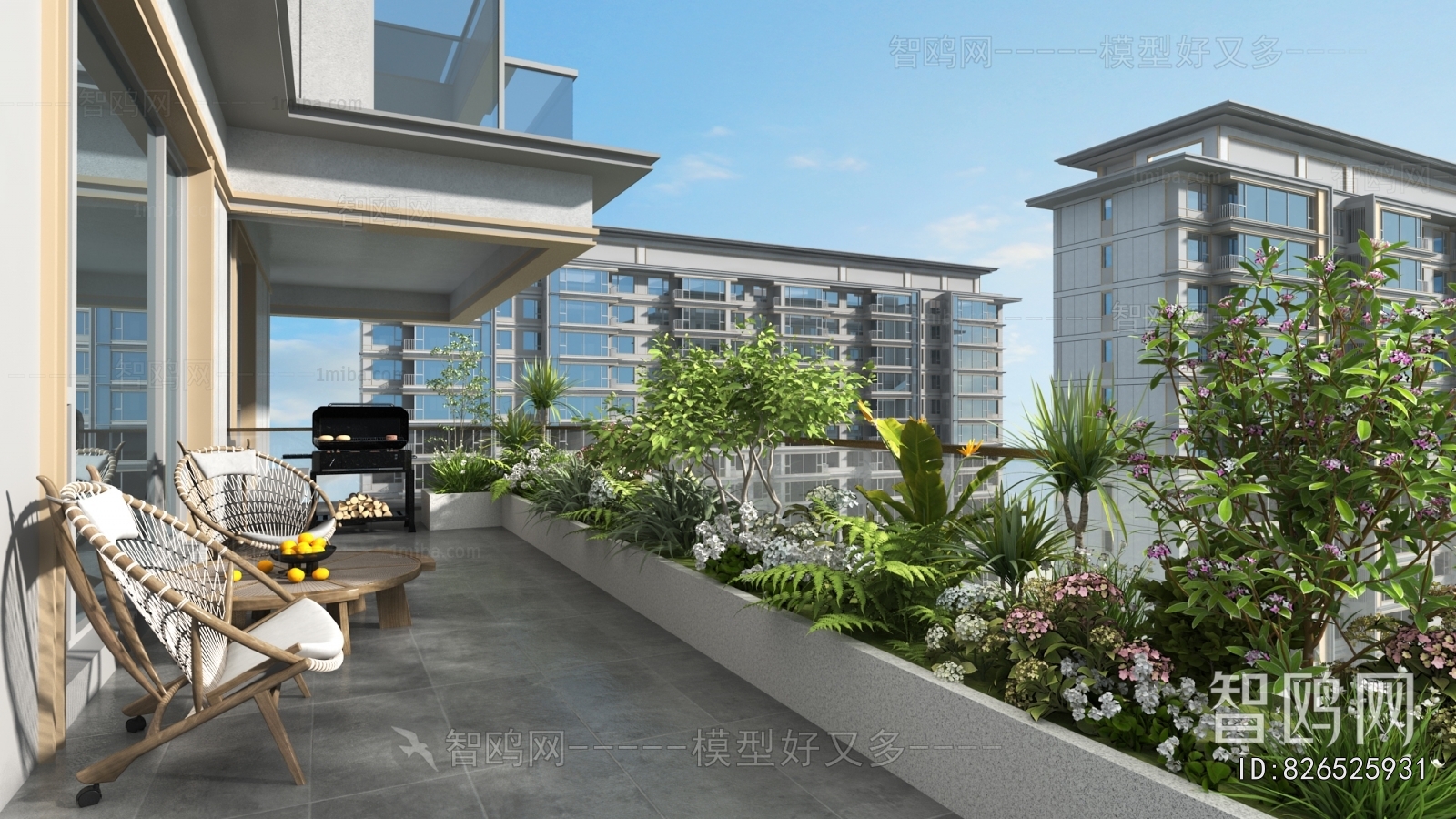 Modern Leisure Balcony