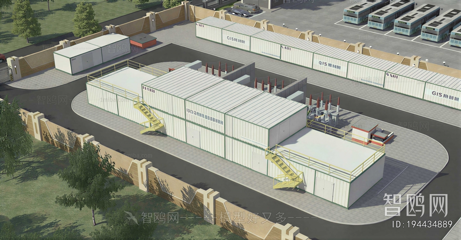 Modern Industrial Building