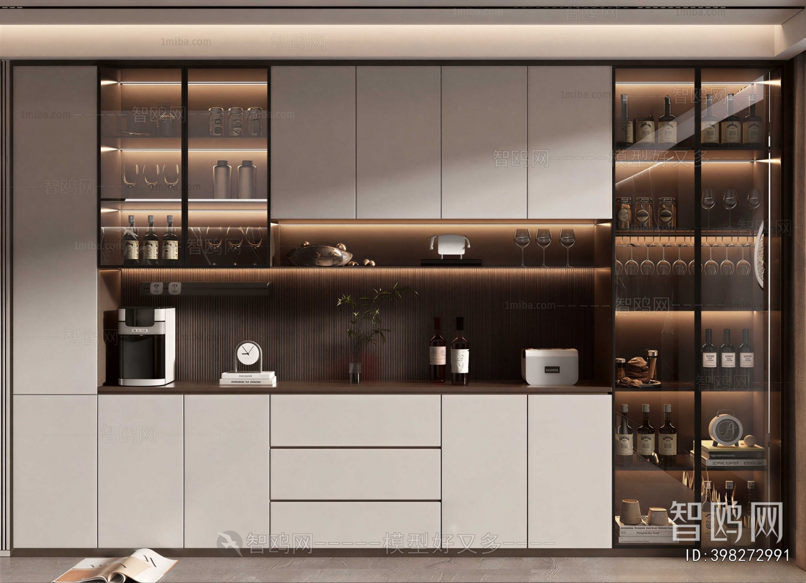 Modern Wine Cabinet
