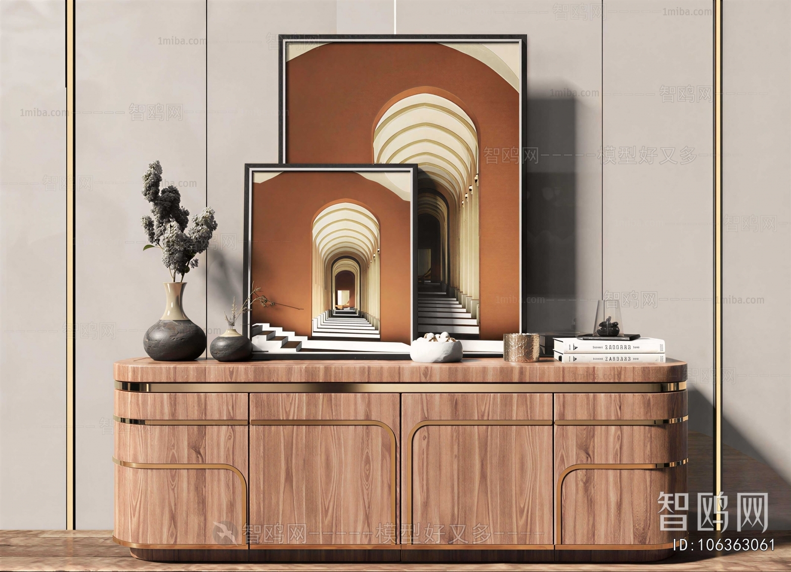 Modern Entrance Cabinet