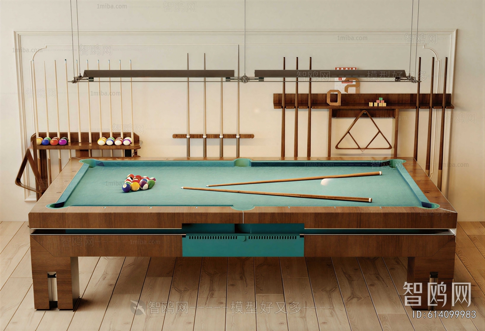 Modern Pool Table