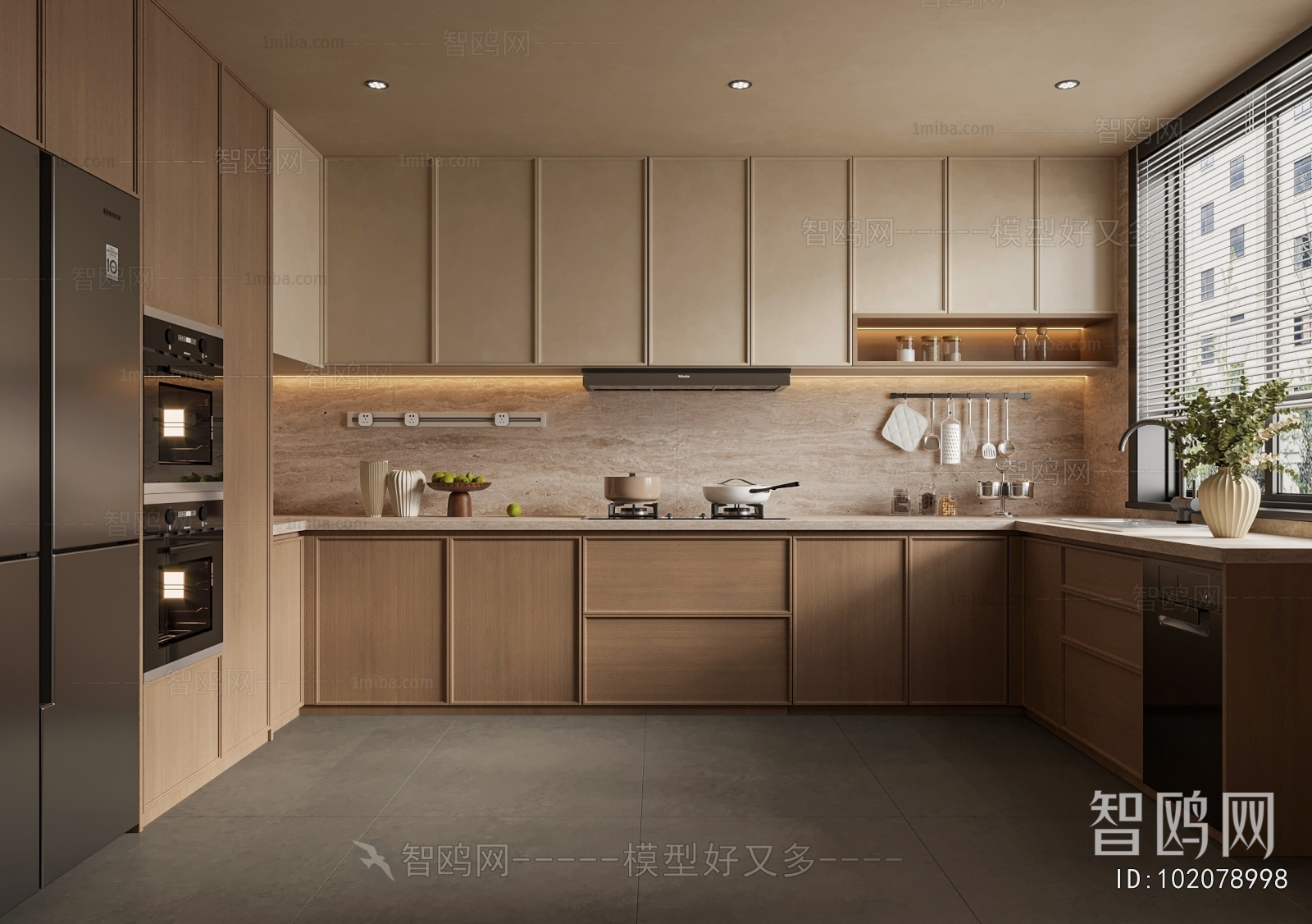 Modern The Kitchen