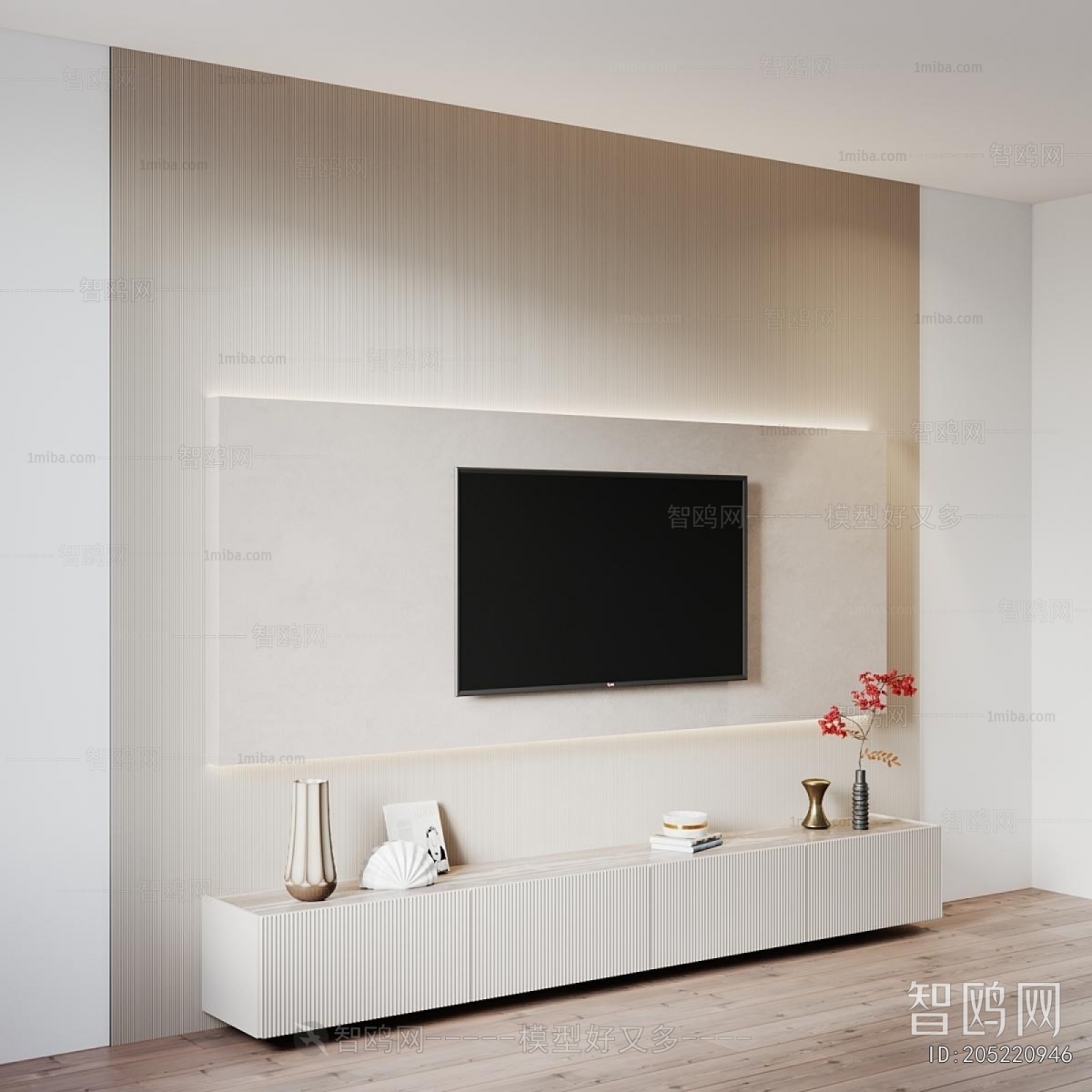 Modern TV Wall