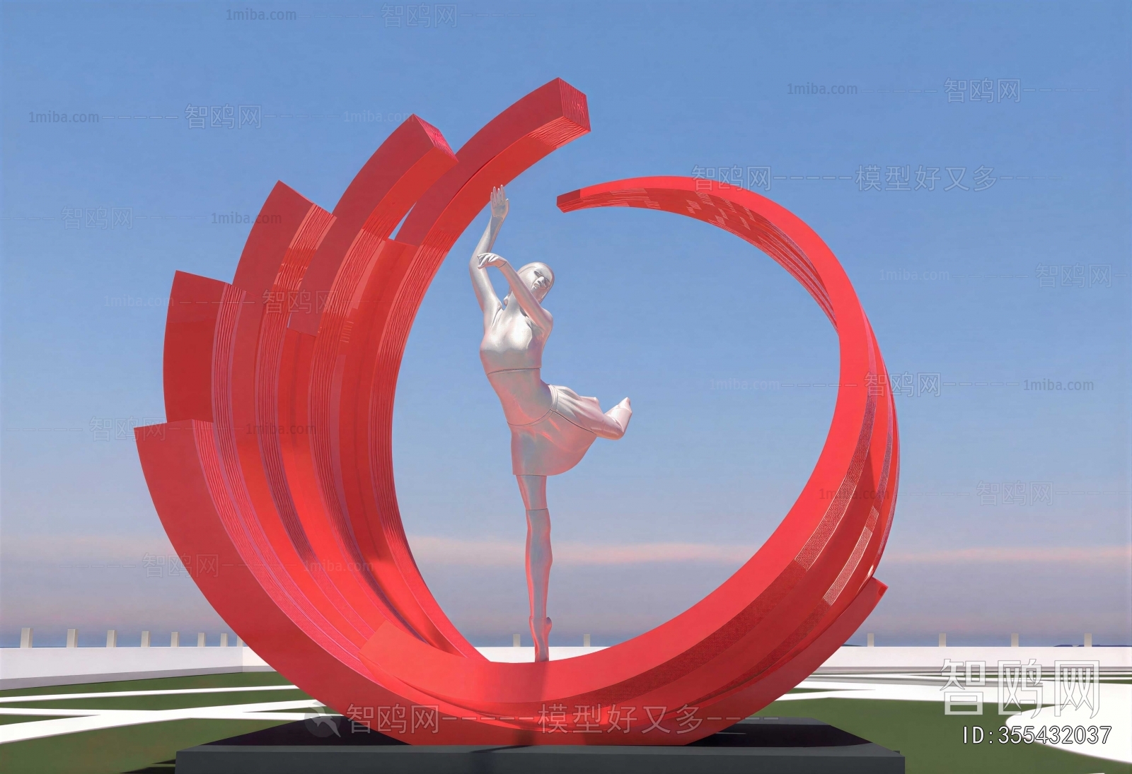 Modern Sculpture Sketch