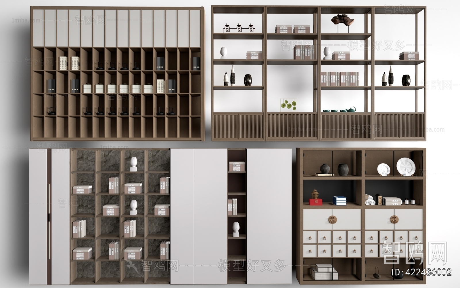 New Chinese Style Bookcase