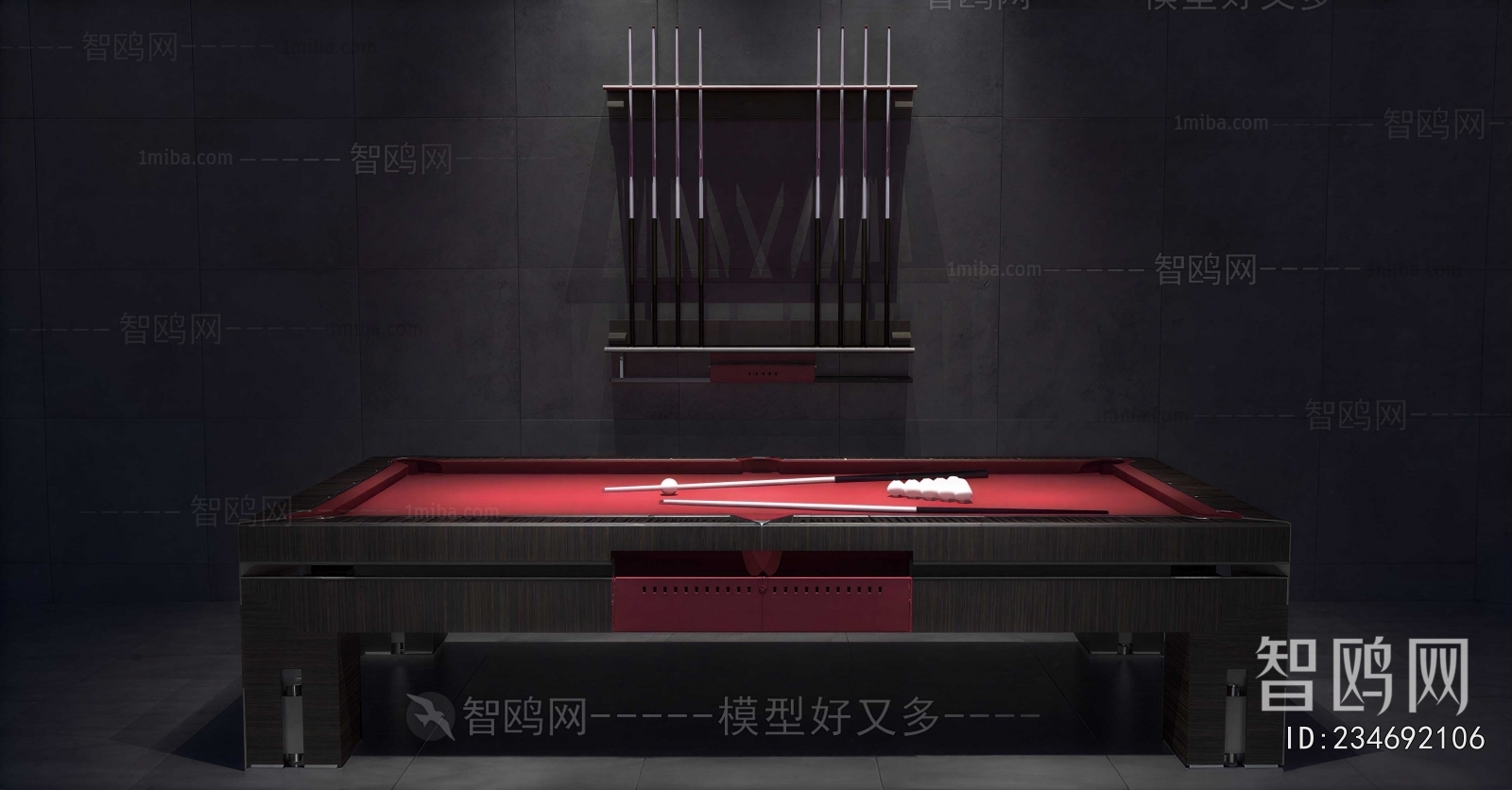 Modern Pool Table