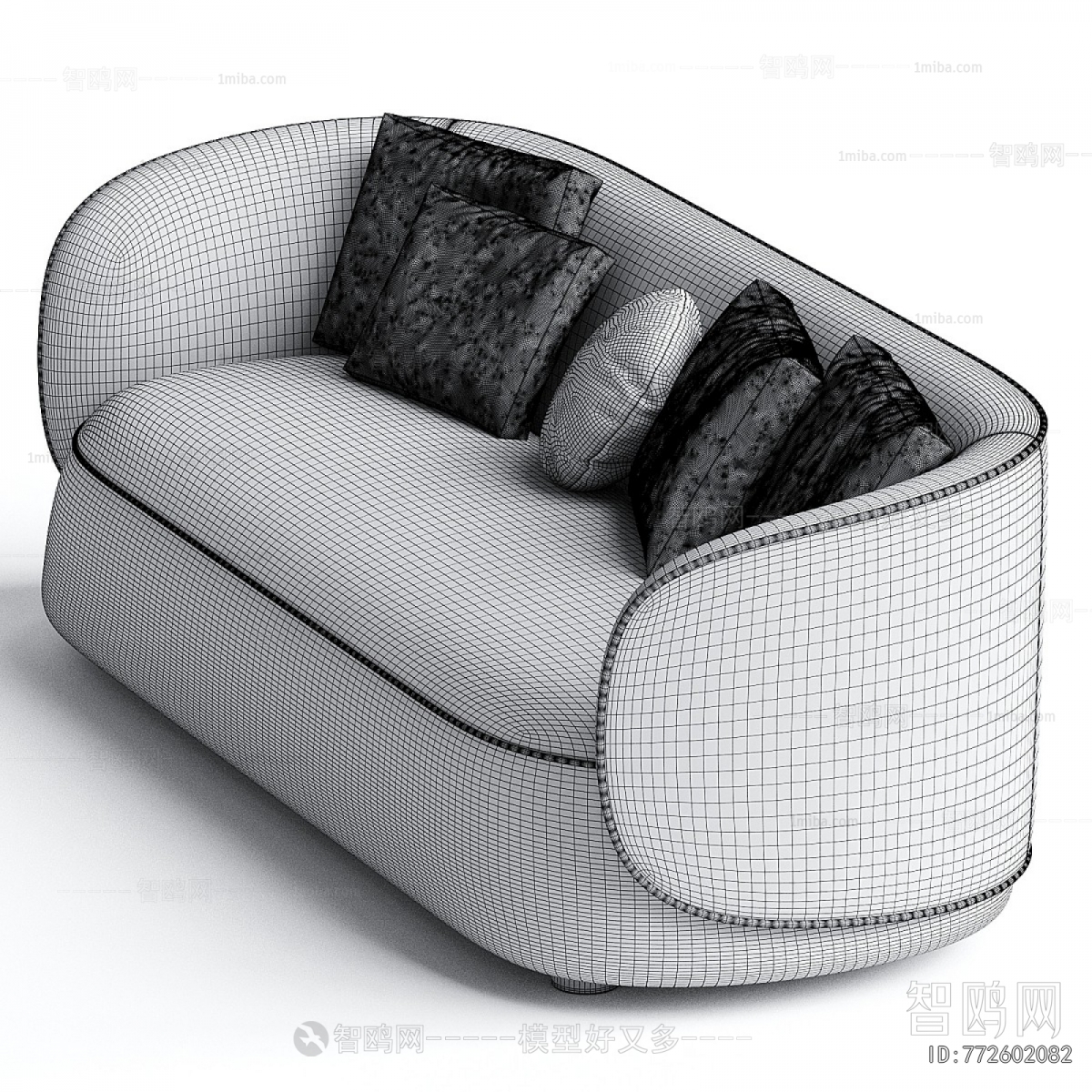 Modern Three-seat Sofa