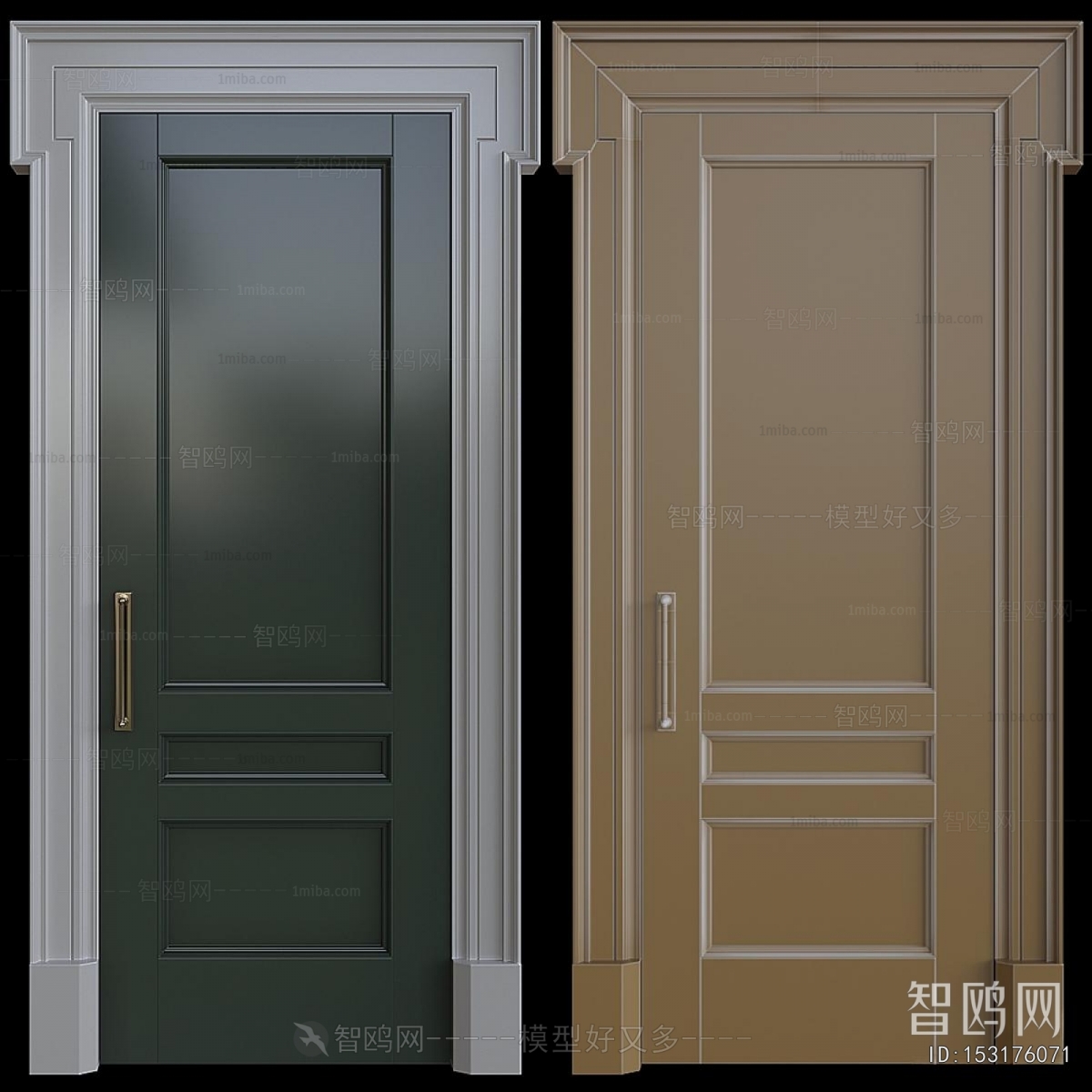 Modern Single Door