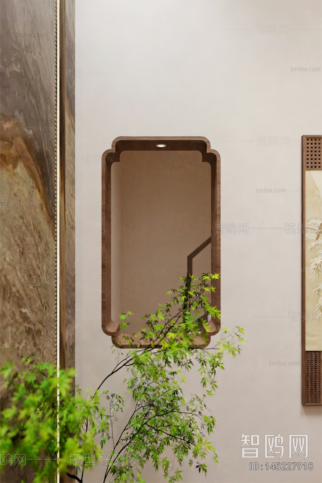 New Chinese Style Hallway