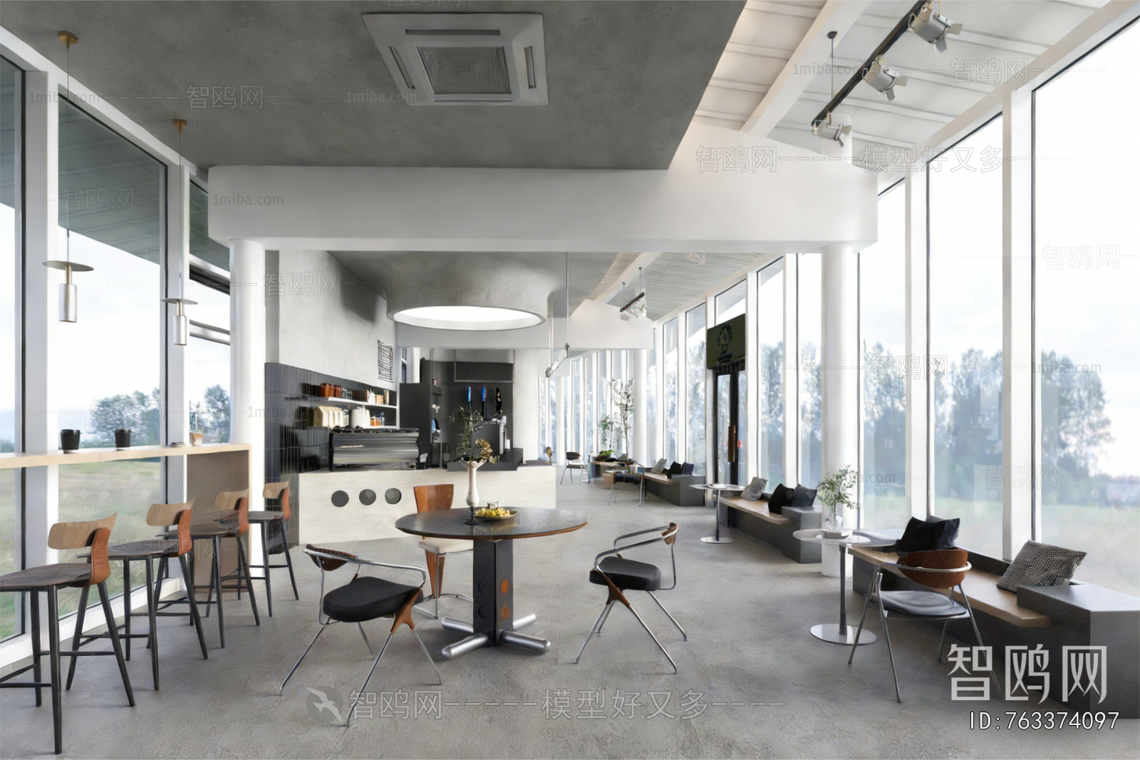 Modern Cafe