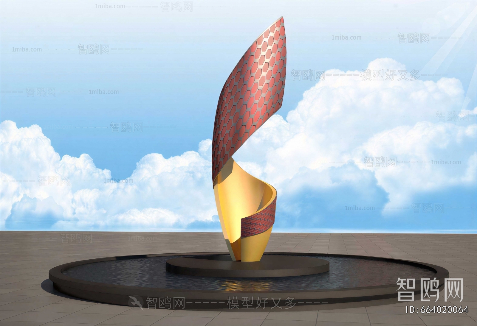 Modern Sculpture Sketch